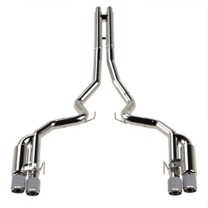 Ford Mustang Performance Exhaust - Kooks Headers - Cat Back, Shotgun, Valved, Carbon Tips - `18-`24